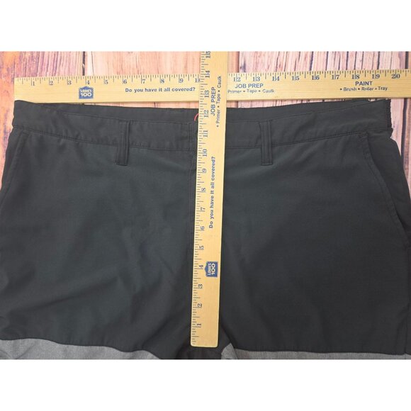 Travis Mathew Mens Two-Tone Golf Shorts 38 Black & Gray - Picture 8 of 9
